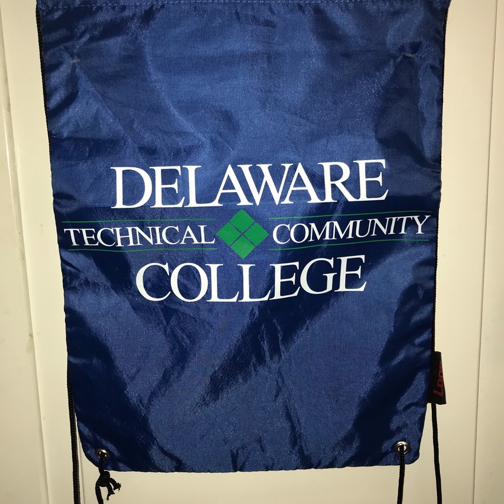 Delaware technical community college BackSack NWT
